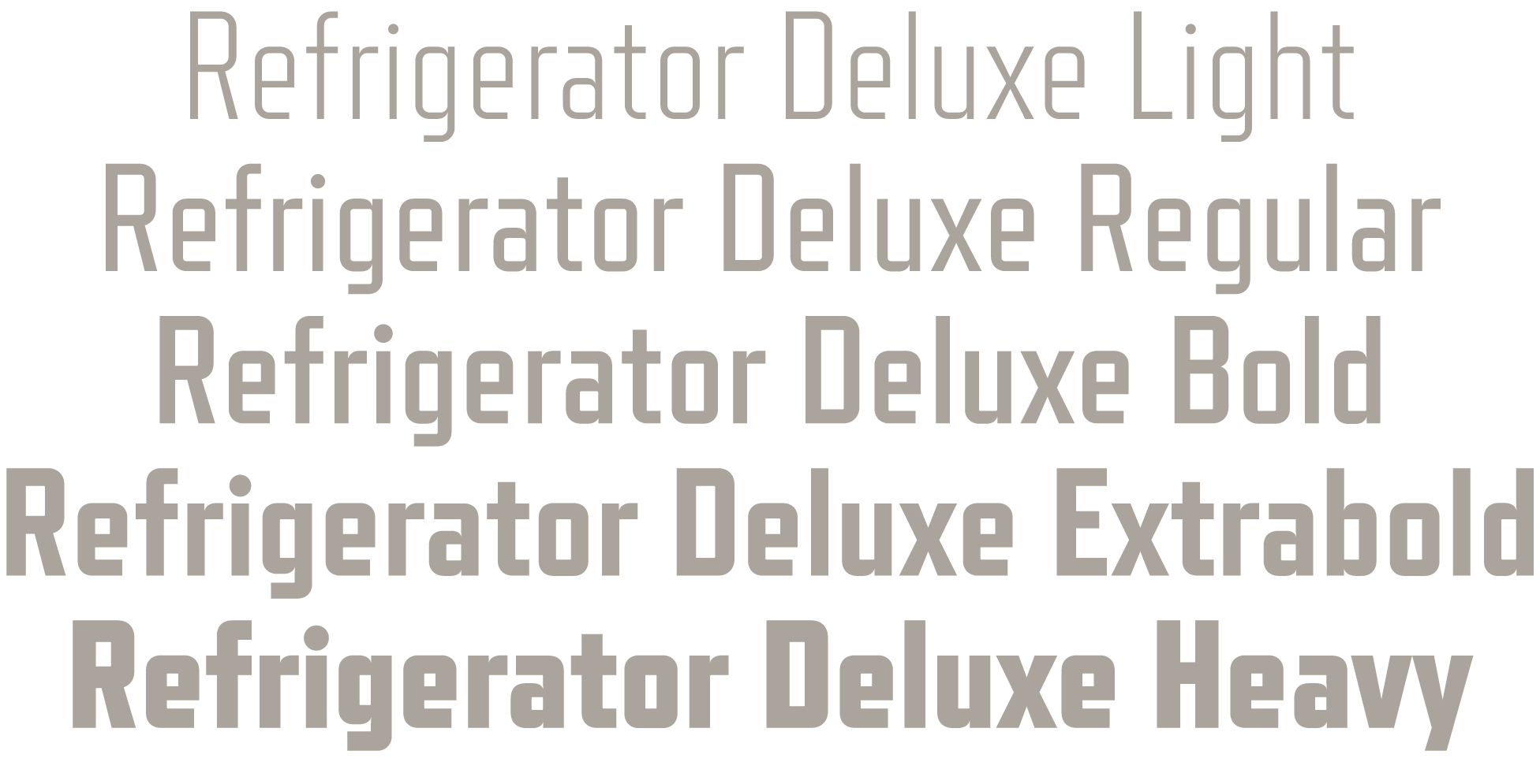 Refrigerator Deluxe Family Font Download Free